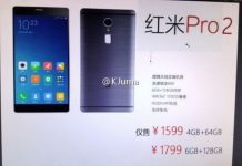 Xiaomi Redmi Pro 2, se filtran sus especificaciones y precio