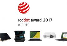 Acer recibe 7 premios Red Dot Awards en la categoría de Diseño de Producto 2017