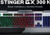 Teclado para jugadores Stinger GX 300 K