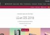 Evento en directo de LG en CES 2018