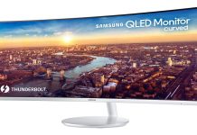 Samsung presenta el primer monitor curvo QLED con conexión Thunderbolt 3