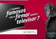 LG OLED TV SE VUELCA CON LA GALA DE LOS GOYA
