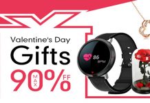 Promoción del Día San Valentín en Banggood con hasta un 90%