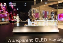 ISE 2018 LA CARTELERÍA DEL FUTURO YA ESTÁ AQUÍ: LG presenta pantallas oled transparentes y flexibles