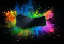 Razer Goliathus, alfombrilla FLEXIBLE iluminación Chroma