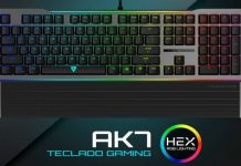 ThunderX3 AK7 es el teclado gaming definitivo