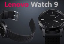 Lenovo apuesta por un reloj inteligente: Lenovo Watch 9