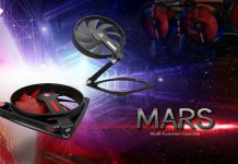 In Win MARS, ventilador ajustable y transformable