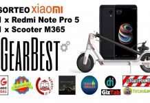 SORTEO Scooter M365 + Redmi Note 5. ¡SE ACABA YA!