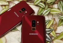 Samsung Galaxy S9 ROJO Burdeos lanzado