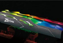 Kingmax Intros Zeus Dragon RGB serie de memoria DDR4