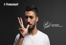 Luis Suárez embajador de la marca Tronsmart