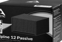 Arctic Intros Alpine 12. Disipador Pasivo compatible con AMD AM4