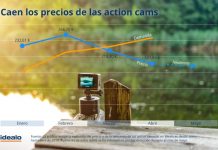 La demanda de cámaras de acción aumenta más de un 44 %