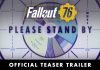 Fallout 76 – Official Teaser Trailer