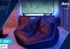 AeroCool P7-BB1 es el nuevo Sillón Puff gaming