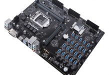 ASUS anuncia placa base para minería de criptomonedas