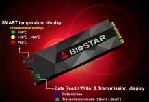 BIOSTAR M500, su nuevo M.2 2280 PCI-Express NVMe SSD