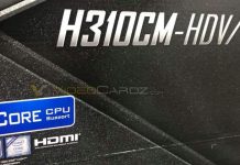ASRock confirma compatibilidad H310 con Intel de 8 núcleos