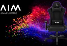 AIMCH, la nueva silla RGB de la marca AIM
