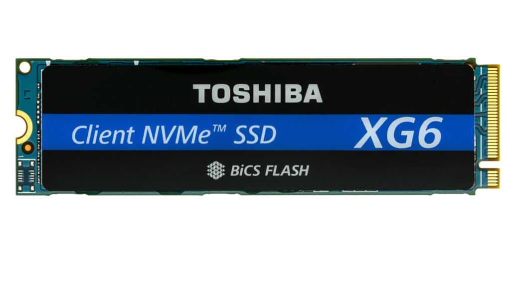 Toshiba Intros XG6 Series M.2 NVMe SSDs