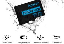 Apacer lanza tarjetas de memoria microSD V30 y V10