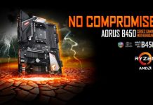 Gigabyte anuncia la serie B450 AORUS Motherboard