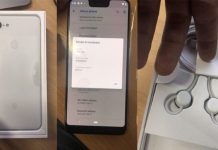 Google Pixel 3 XL: fotos y unboxing filtrado