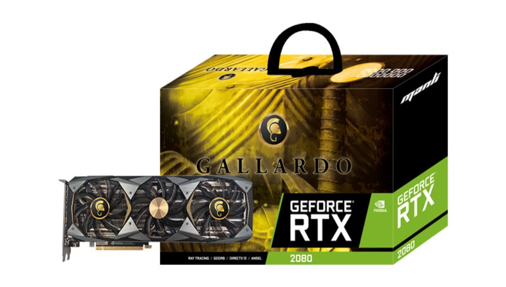 Manli Gallardo GeForce RTX 2080 Ti y RTX 2080