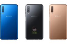 Samsung Galaxy A7 con 3 cámaras traseras Samsung Galaxy A7
