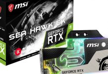 MSI GeForce RTX 2080 y RTX 2080 Ti SeaHawk X Series MSI GeForce RTX 2080 y RTX 2080 Ti SeaHawk X Series
