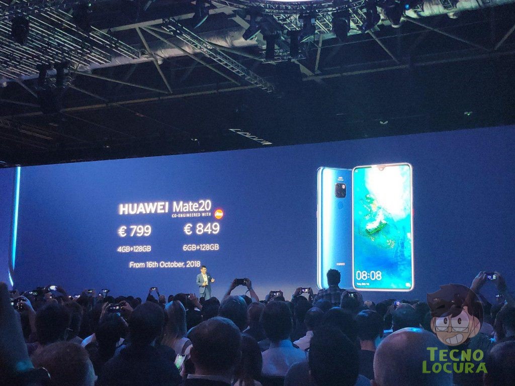 Huawei Mate 20 PRECIO