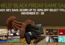 Ofertas del Black Friday y Cyber Monday NVIDIA SHIELD TV Ofertas del Black Friday SHIELD November Game Sale 2018