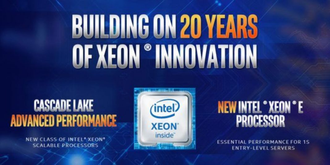 Intel Cascade Lake y Xeon E-2100