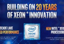 Intel muestra el alcance de Cascade Lake y los Xeon E-2100 Intel Cascade Lake y Xeon E-2100