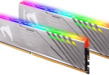 Aorus RGB Memory DDR4 sin módulos fake Aorus RGB Memory DDR4