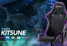Newskill Kitsune RGB, su primera silla con tecnología RGB Newskill Kitsune RGB