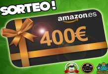 ¡Sorteo de una tarjeta regalo de 400€ de Amazon.es! Sorteo de una tarjeta regalo de 400€ de Amazon