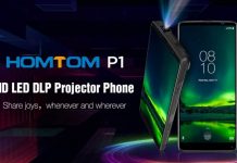 HOMTOM P1: el primer móvil + proyector del mundo HOMTOM P1