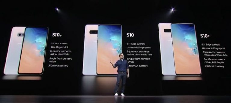 El Samsung Galaxy S10 Es Acuático
