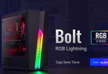 Aerocool BOLT: otra nueva apuesta RGB Aerocool BOLT