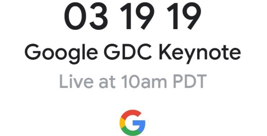 Google GDC 2019