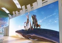 Sony muestra la primera pantalla 16K en funcionamiento Sony 16K