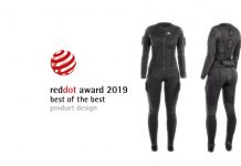 Traje háptico Teslasuit gana el premio de diseño Red Dot Teslasuit