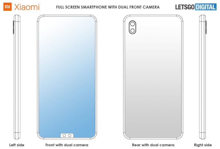 Xiaomi patenta notch y cámara dual ABAJO