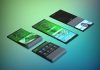 Lenovo patenta un extraño teléfono plegable Lenovo patenta