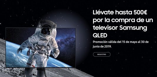 500€ de descuento en tu nuevo Samsung QLED