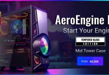 Torre de PC con un motor a reacción RGB: AeroEngine Torre de PC con un motor a reacción RGB: AeroEngine