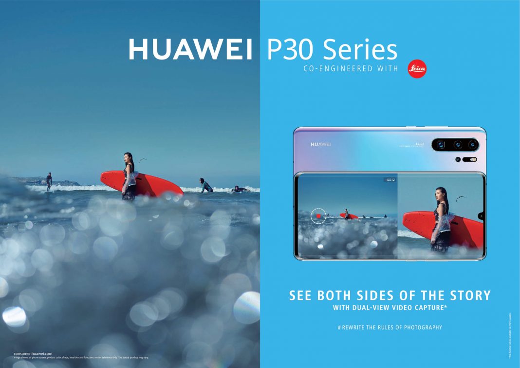 El modo de cámara Dos Vistas de HUAWEI P30 y P30 Pro ya está disponible