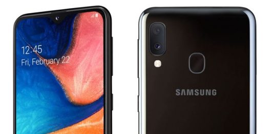 Samsung Galaxy A20e y funda Gradation Cover de REGALO